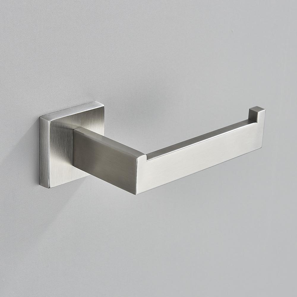 Stainless Steel Bathroom Accessories Set Brushed Nickel Towel Bar Robe Hook Toilet Paper Holder Towel Ring Bathroom Accessory