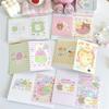 10 шт. Кавайная мультяшная складная страница для девочки, 3-дюймовая фотокарточка, упаковка, защитная декоративная картонная упаковка для карточек