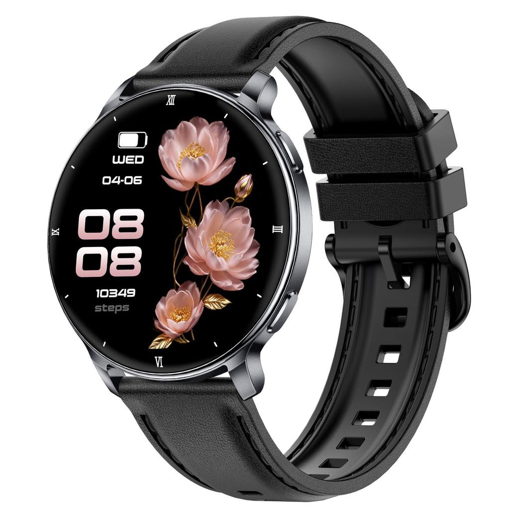 New AMOLED-screen HT39 Smartwatch Stylish Couple's Timepiece Heart-Rate Monitoring for Calling Fitness Tracking Life