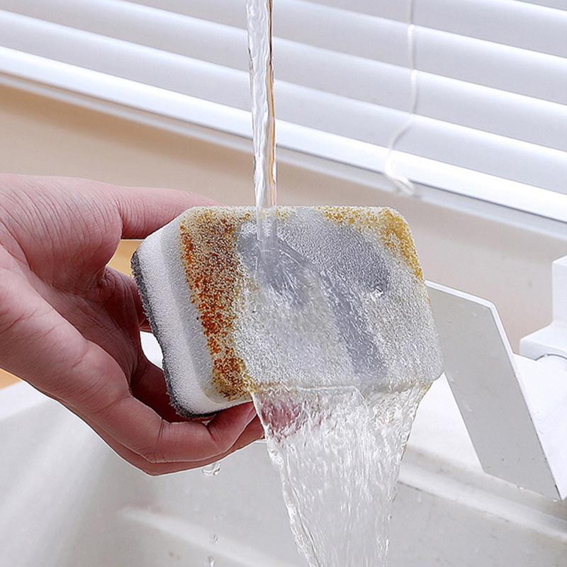 1/5/10 шт. кухонная губка для мытья посуды Magic Sponge двусторонняя чистящая губка Spongescrub губки для посуды кухонные принадлежности