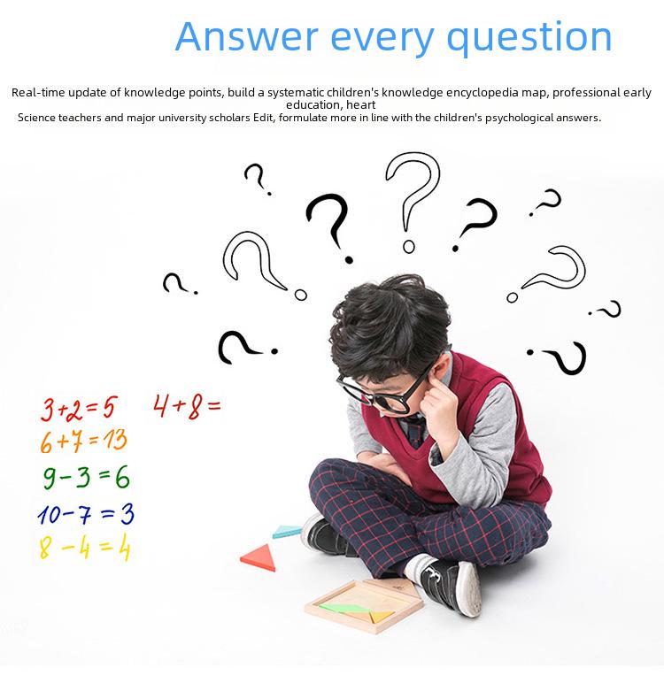 Интерактивная обучающая игрушка-робот на базе искусственного интеллекта для раннего обучения детей с функцией голоса и WiFi