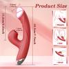 2 In1 G Spot Rabbit Vibrator for Women Nipple Clitoris Stimulator Dildo Massager Adults Masturbator Female Sex Toy for Adults 18