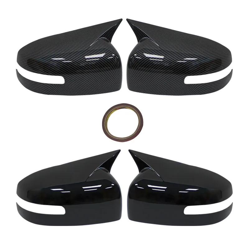 Для Mitsubishi Lancer X 10 EX EVO 2013-2016 Боковая дверь Зеркало заднего вида Крышка Отделка Автоаксессуары для стайлинга автомобилей Автозапчасти