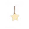 Wooden Star Pendant To Decorate Ø 11 Cm