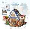 Набор для сборки домика под сакурой Lego: Букет из цветущего персика своими руками и украшения ручной работы для девочек