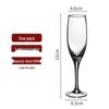 Набор стеклянных стаканов для напитков ZISIZ Crystal Glass Bar