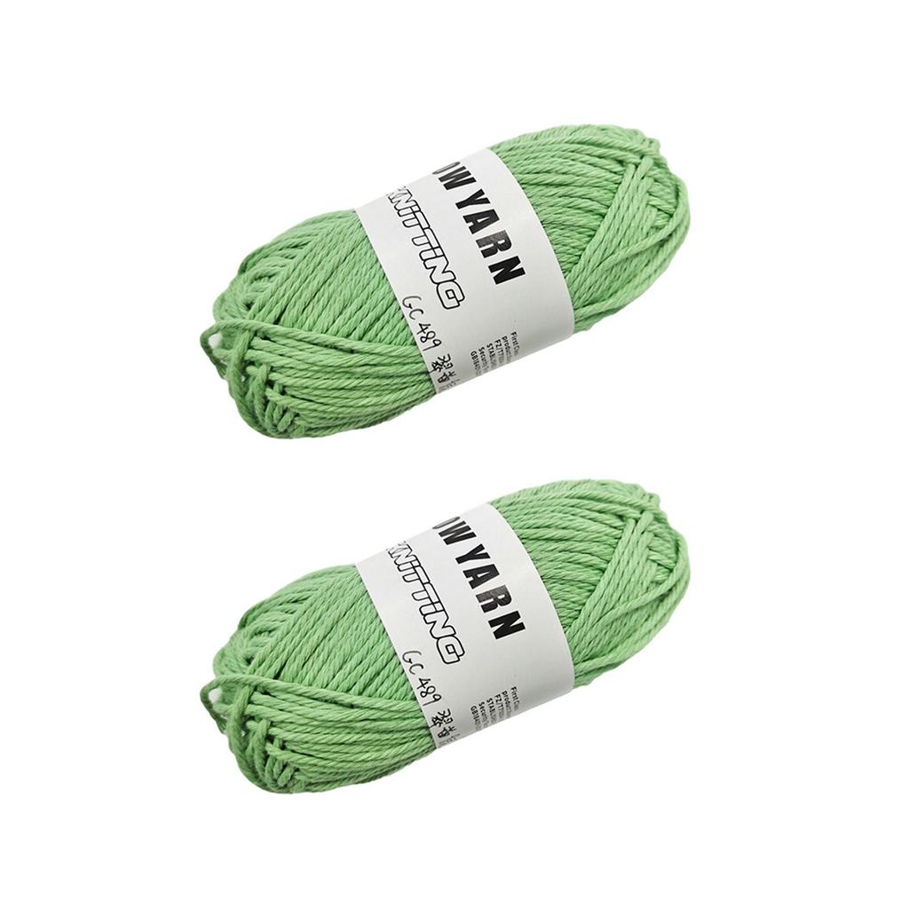 2 мотка светящейся пряжи для вязания крючком, для вязания своими руками, для сумки, игрушки, поделок, 49 ярдов/моток, светящаяся пряжа, полиэстеровая пряжа, нить