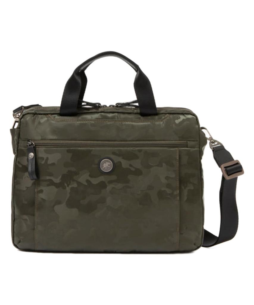 Hunting World Utility Camo Shoulder Bag in Olive Men's