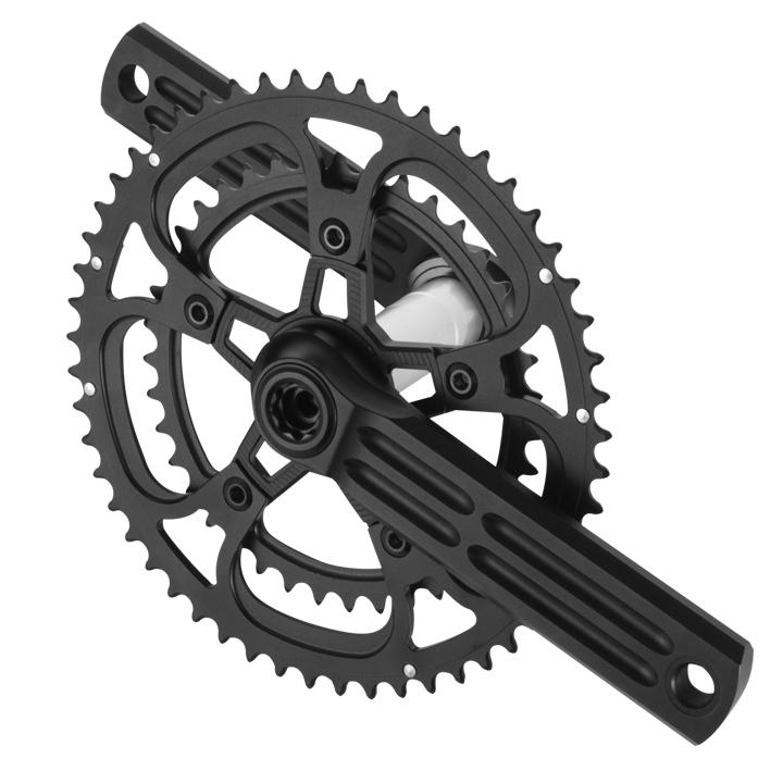 104bcd 110bcd Mtb Bike Crankset Aluminum Alloy With Bottom Bracket Bicycle Crankset Mtb Crank Bike Accessories 165mm 170mm
