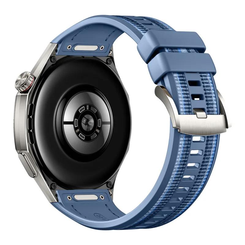 Нейлоновый силиконовый ремешок для Huawei Watch GT 6Pro 46мм Спортивный браслет для Huawei GT6 Pro Аксессуары для умных часов Быстросъемный 2025