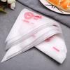 100 Pcs Pastry Bags Food Grade Disposable Piping Bags Transparent Leakproof No Odor Frosting Cakes Cookies Decoration Icing Piping Bags