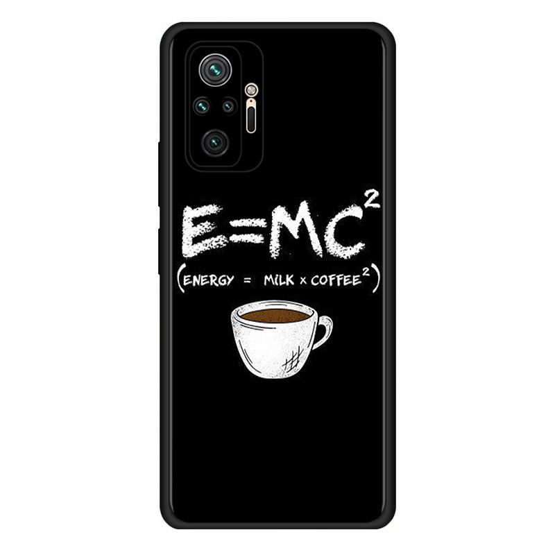 Чехол для телефона Xiaomi Redmi Note 11 9 10 Pro Max 5G 8T 9T 9s 7 9C 7a 9A 8 8A с физикой, наукой, математикой, формулой, ТПУ, черный чехол