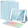 GRB Keyboard Case For IPad 11 (A16) 2025 With Pen Slot and Backlit English Keyboard