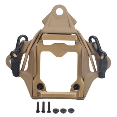 Крепление для шлема NVG Кожух для спортивной камеры Кронштейн для прибора ночного видения Основание из алюминиевого сплава для шлема NVG