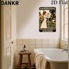 Vintage Garden Art Poster Metal Tin Sign Gardening Because Murder Is Wrong Posters Metal Signs for Backyard Bedroom Wall Decor