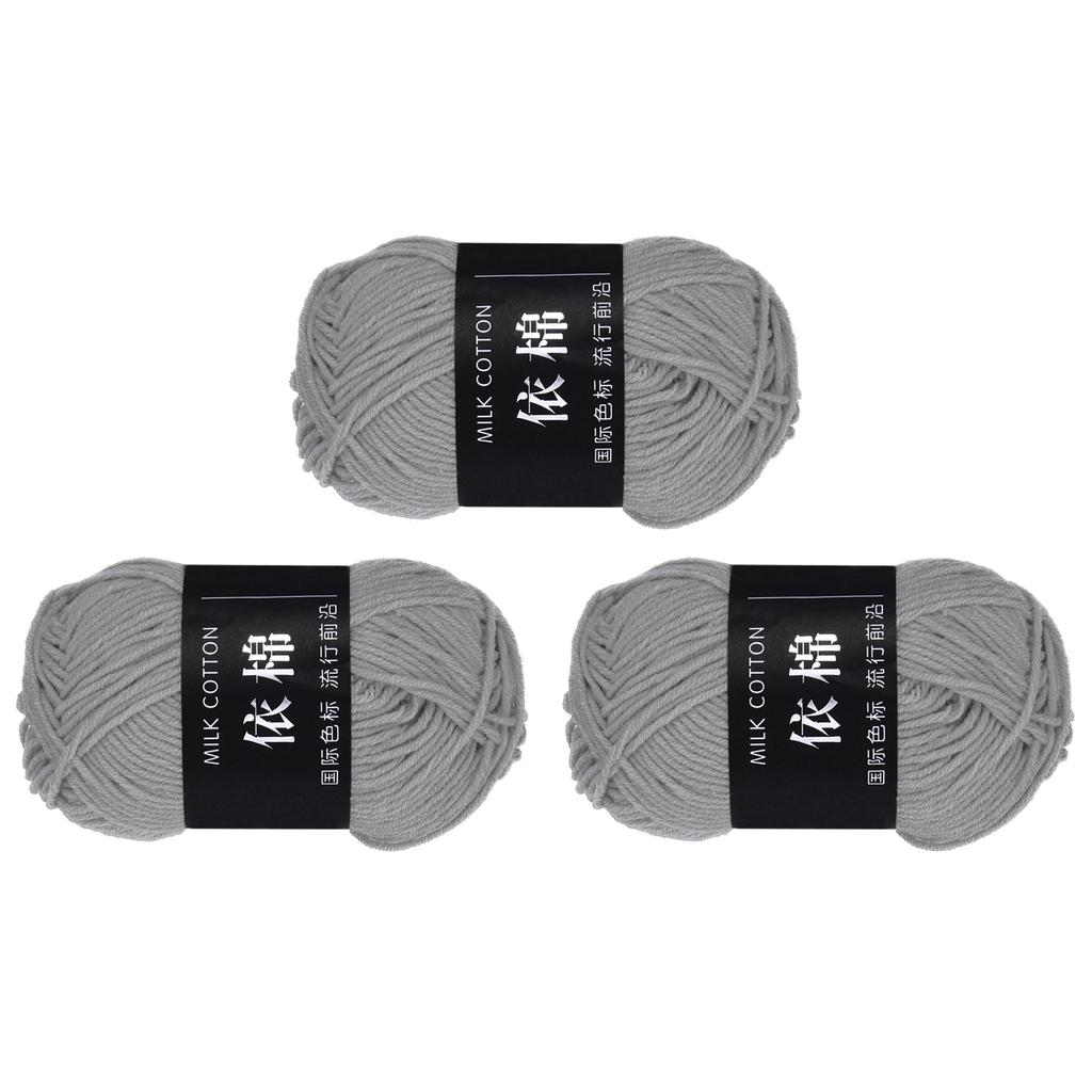 3 мотка хлопковой пряжи, 60% хлопок, 40% акрил пряжа для вязания крючком, пряжа для пледа для вязания крючком золото