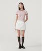COVERNAT WOMAN Baby Fit Ringer T-Shirt Light Pink
