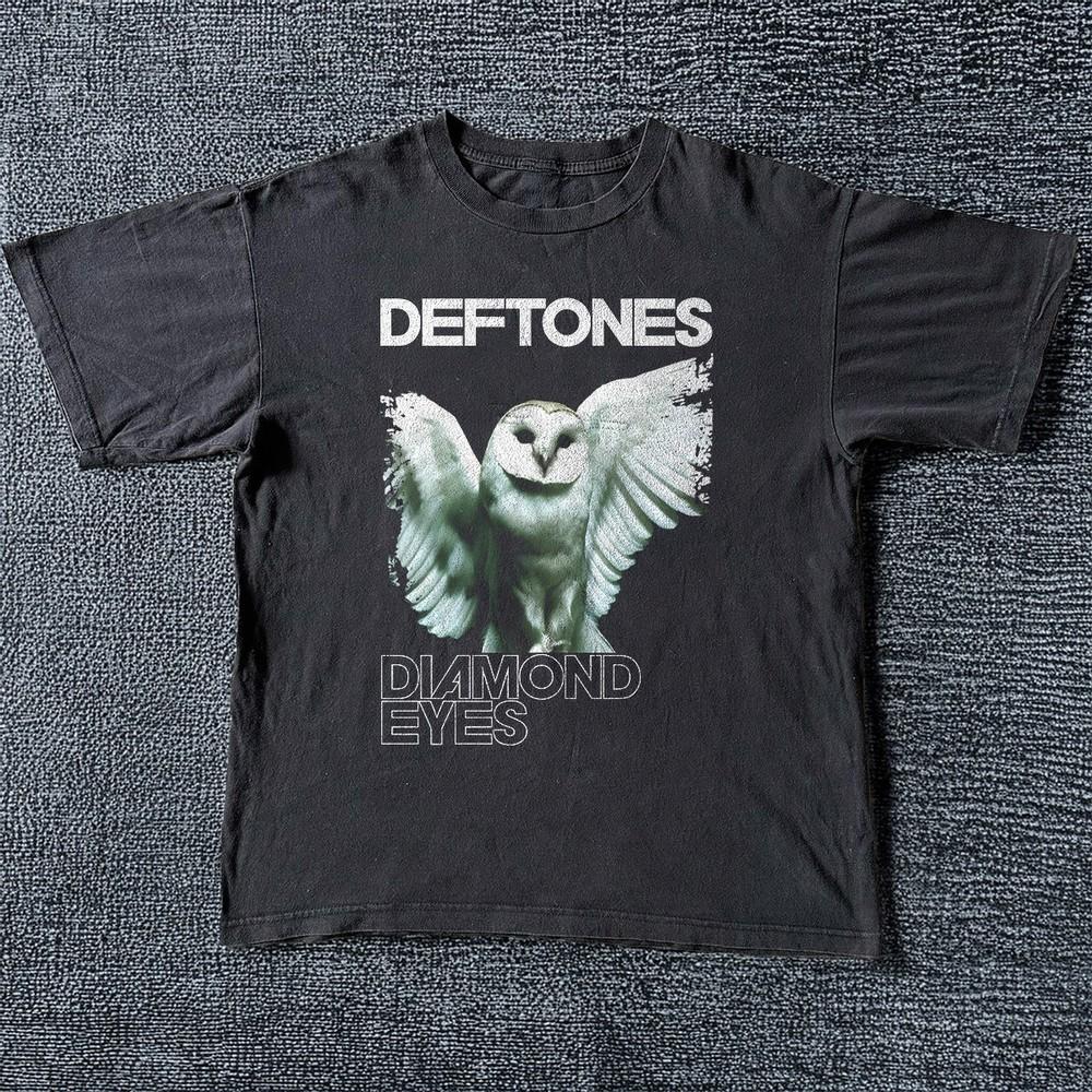 Deftones Diamond Eyes TShirt Vintage Rock Metal Band Album Graphic Unisex Tee Unisex T-Shirt