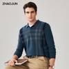 Zhaojun Men's 100% Cashmere Business Casual Sweater