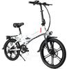 SAMEBIKE 20LVXD30-II Folding Electric Bicycle 250W 48V 10.4AH Lithium Battery 20 Inch Mountain E-bike