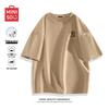 MINISO Pure Cotton Loose Fit Crew Neck Short Sleeve T-Shirt with Graphic