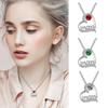Mother's Day Female Heart Necklace Exquisite Plated Love Clavicle Chain