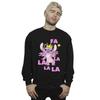 Disney Mens Lilo & Stitch Angel Fa La La Sweatshirt