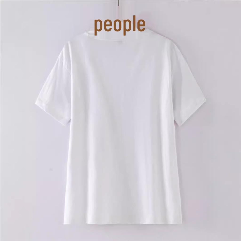 Женский рождественский топ с коротким рукавом и круглым вырезом