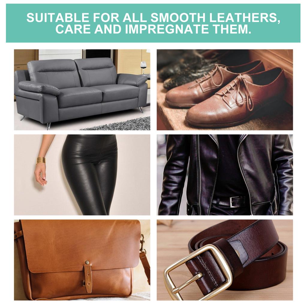 Car Leather Cleaning Cream Seat Maintenance Care Oil Leather Restoration Mink Oil Cream Leather Sofa Car Interior Polishing