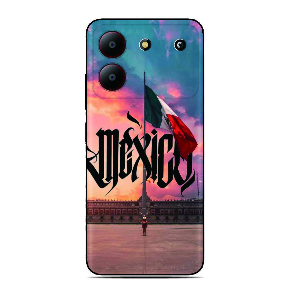 Mexico Flag Phone Case For Blackview Wave 9C 8C 6C Shark 9 Color 8 Oscal C80 C70 C60 C30 C20 Pro Flat 2 1C 2C Tiger 13 12 Cover