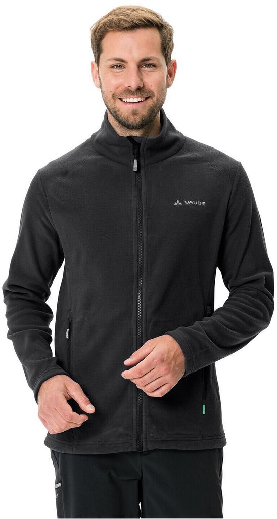 Куртка VAUDE Мужская флисовая куртка Rosemoor Fleece Jacket II черного цвета