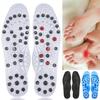 Shoe Insoles with 68 Magnetic Stones for Massage and Acupressure of Foot Points