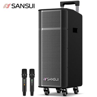 SANSUI G26 Портативная уличная PA-колонка с беспроводным микрофоном, штекер CN (адаптер в комплекте)