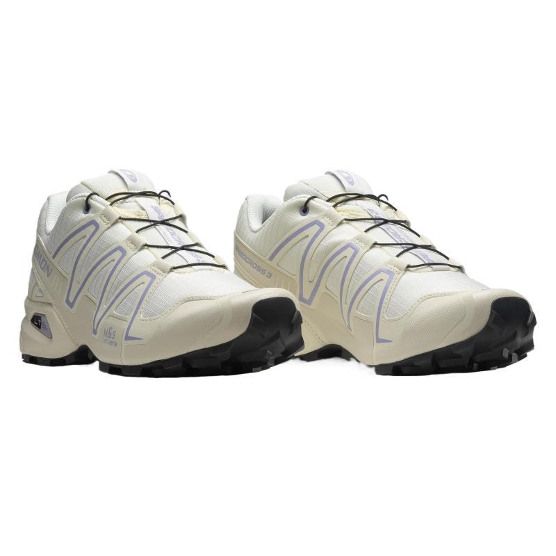 SALOMON Speedcross 3 Противоскользящие и износостойкие легкие низкие кроссовки для улицы унисекс белые кроссовки 477234