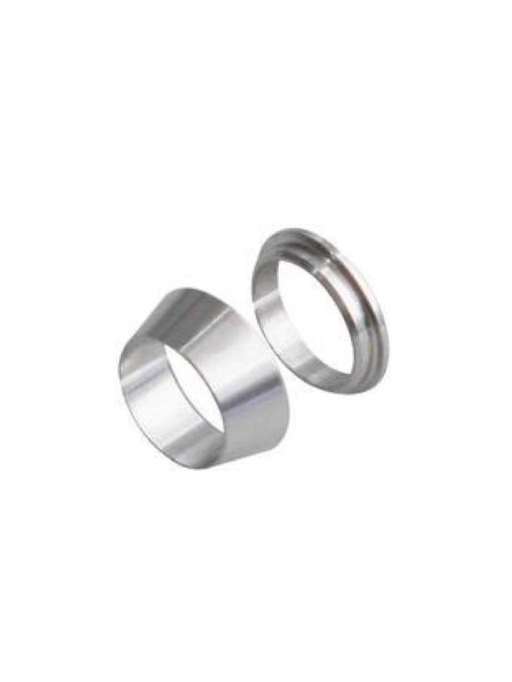 304/316 Stainless Steel Retaining Ring Double Sleeve Nut Core Clip Clamp 3mm 1/4 Specifications