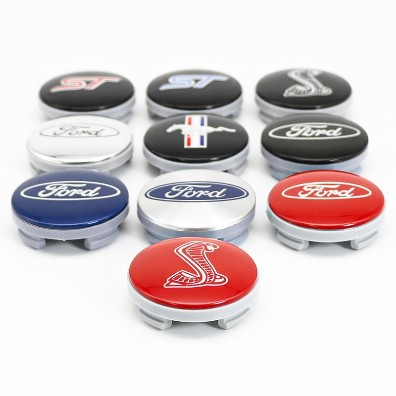 AAANW1 4Pcs 54mm ABS Car Wheel Center Caps Hub Rim Cover Replacement For Ford Focus MK2 Fiesta Mondeo Auto Tuning Styling Accessories