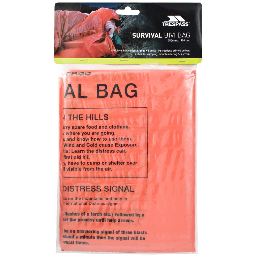 TRESPASS Радиаторный высоковидимый биви-мешок для выживания