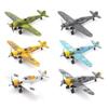 Вторая мировая война 1/48 P51 BF109 Hurricane Spitfire Истребитель Военный MUSTANG Истребитель 4D Сборная Модель Самолета Пластик DIY Головоломка Игрушка Подарки