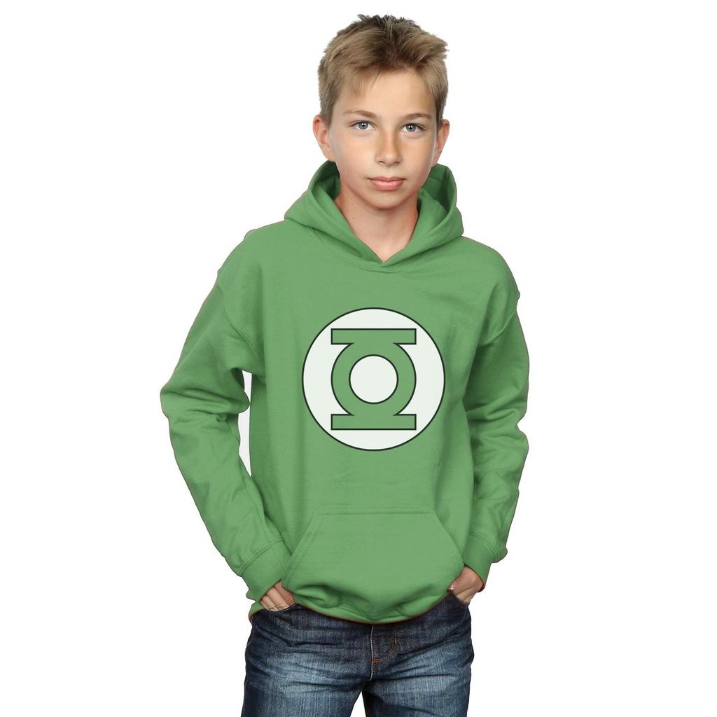 DC Comics Boys Green Lantern Logo Hoodie