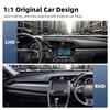 Car Dashboard Cover Mat for Honda Civic 10th Gen 2016-2021 Sunshade Protector Anti-UV Non-Slip Dash Pad Interior Moulding