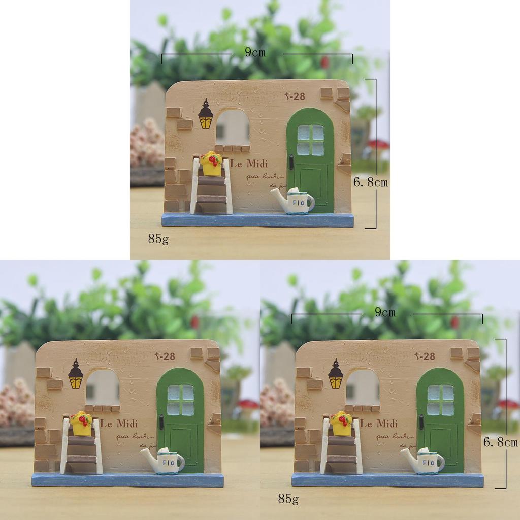Миниатюрная сцена-домик для кошки из ПВХ с 3D-печатью для сада и в качестве подарка