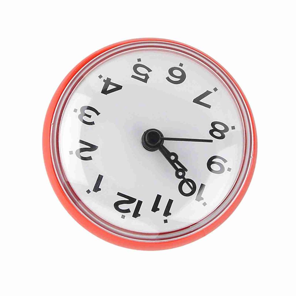 Водонепроницаемые присоски Настенные Оконные Зеркала Часы для Ванны Душа Аксессуары для Ванной Комнаты