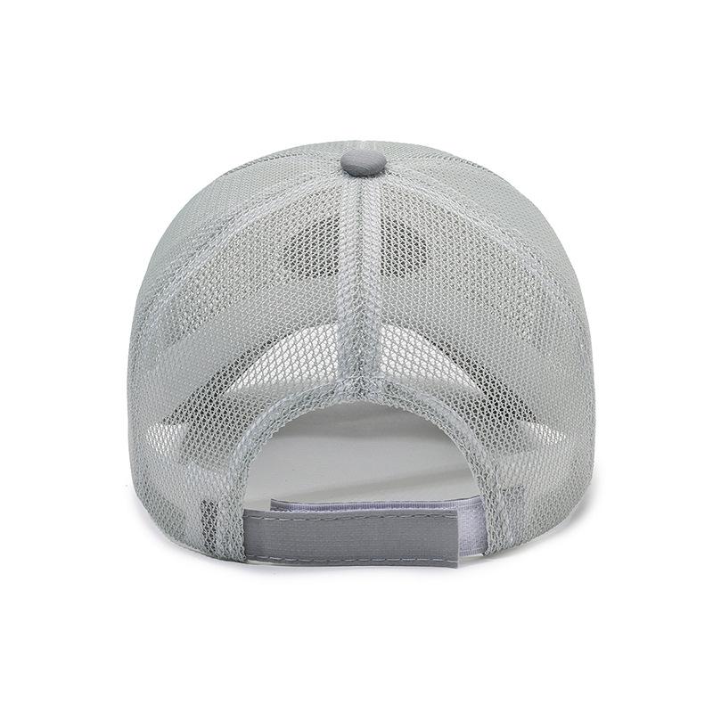 Летняя новая бейсболка с вышитыми буквами, мужская британская модная сетчатая дышащая кепка, женская солнцезащитная сетчатая кепка