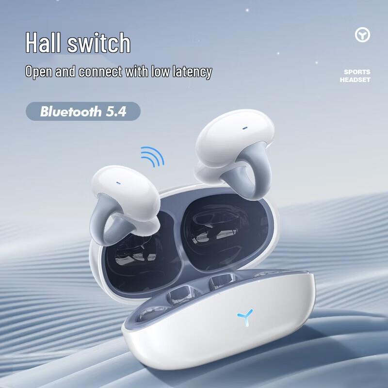 Беспроводные спортивные наушники Newmine HM-20 с открытым ухом и клипсой