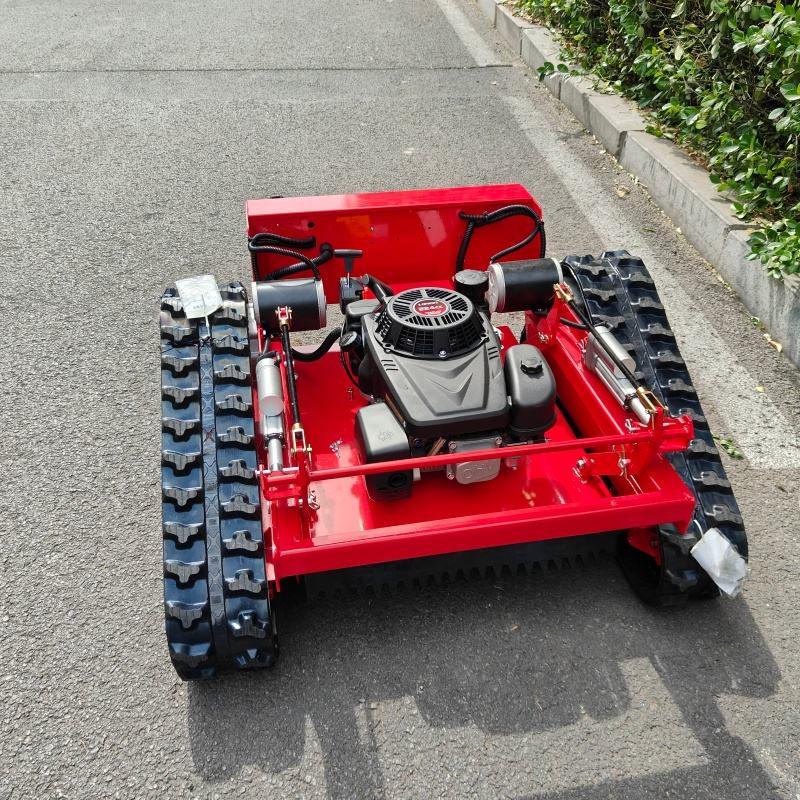 HT550 Remote Control All-Terrain Crawler Lawnmower - 55cm Cutting Width for Orchard and Land Reclamation