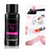 Limegirl Poly Nail Gel Kit Набор для маникюра с УФ-светодиодной лампой и базовым верхним покрытием Типсы для ногтей Отвержденный гель-лак для дизайна ногтей