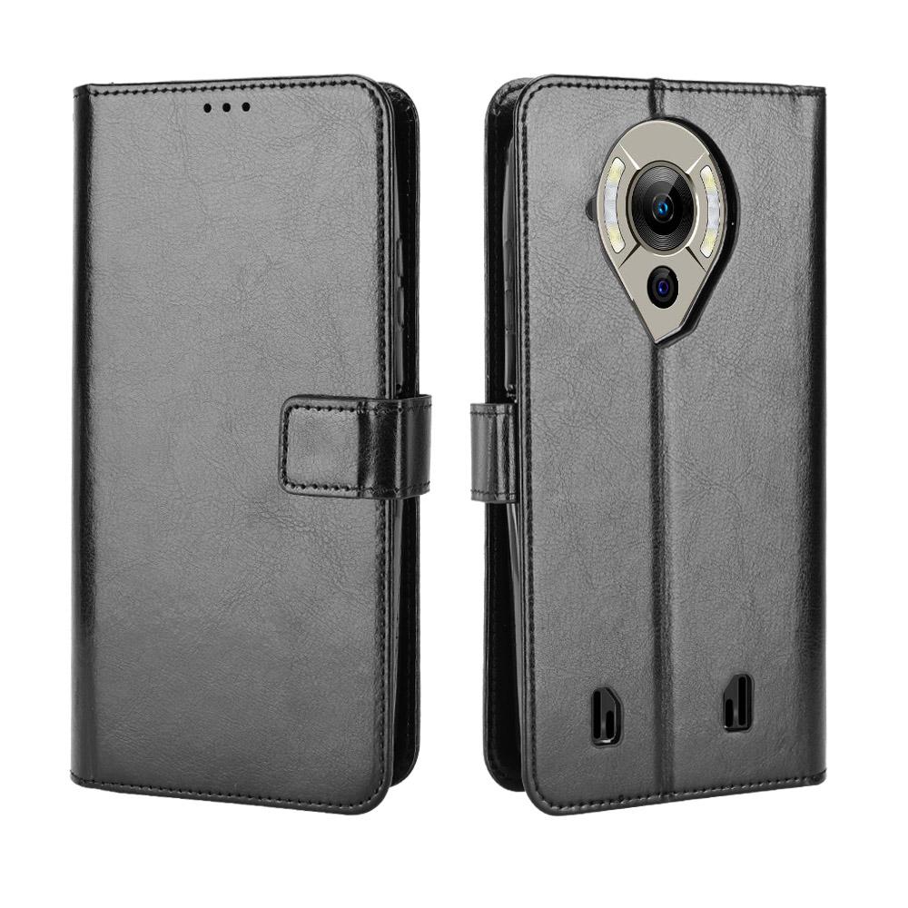 for Oukitel WP16 Wallet Case with Kickstand & Card Slots – Shockproof, Dustproof, Business Heavy Duty Flip Leather Cover