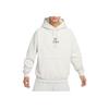 Nike Embroidered Letter Logo Hoodie With Fleece Lining Men Hoodie Light-Bone FV4024-072