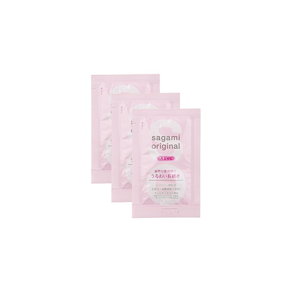 Sagami Original [] Lubricating Jelly, Water-soluble, 60g x 3+