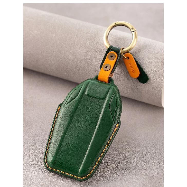 Genuine Leather Protector for BMW Mini Cooper F54 F55 F56 F57 F60 Key Case Cover Fob